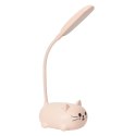 Intesi Lampka LED Kitty różowa Intesi Lampka LED Kitty różowa