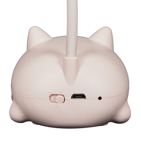 Intesi Lampka LED Kitty różowa Intesi Lampka LED Kitty różowa