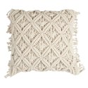 Intesi Poduszka Macrame 40x40 cm beżowa Intesi Poduszka Macrame 40x40 cm beżowa