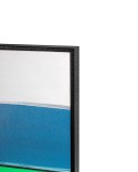 Kare Design KARE obraz ABSTRACT SHAPES GREEN 73x143 cm Kare Design KARE obraz ABSTRACT SHAPES GREEN 73x143 cm
