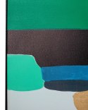 Kare Design KARE obraz ABSTRACT SHAPES GREEN 73x143 cm Kare Design KARE obraz ABSTRACT SHAPES GREEN 73x143 cm