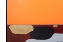 Kare Design KARE obraz ABSTRACT SHAPES ORANGE 73x143 cm Kare Design KARE obraz ABSTRACT SHAPES ORANGE 73x143 cm