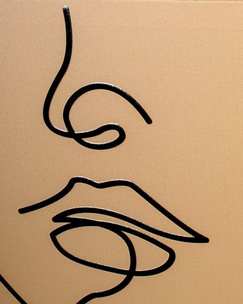 Kare Design KARE obraz FACCIA ARTE TRI COLORE 90x120 cm Kare Design KARE obraz FACCIA ARTE TRI COLORE 90x120 cm
