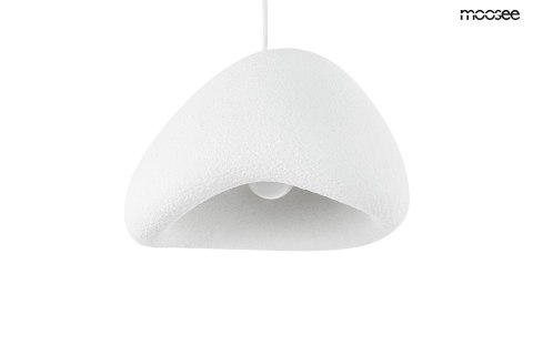 LAMPA WISZĄCA NEST 40 BIAŁA - ŻYWICA E27 Moosee MOOSEE STRUKTURĄ PRZYPOMINA KAMIEŃ INSPIROWANA KULISTYM OBŁOKIEM LAMPA WISZĄCA NEST 40 BIAŁA - ŻYWICA E27 Moosee MOOSEE STRUKTURĄ PRZYPOMINA KAMIEŃ INSPIROWANA KULISTYM OBŁOKIEM