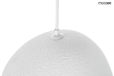 LAMPA WISZĄCA NEST 50 BIAŁA - ŻYWICA Moosee MOOSEE INSPIROWANA OBŁOKIEM KULISTYM STRUKTURĄ PRZYPOMINA KAMIEŃ LAMPA WISZĄCA NEST 50 BIAŁA - ŻYWICA Moosee MOOSEE INSPIROWANA OBŁOKIEM KULISTYM STRUKTURĄ PRZYPOMINA KAMIEŃ