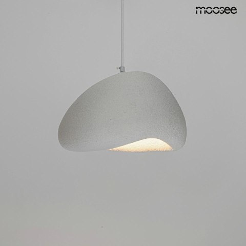 LAMPA WISZĄCA NEST 50 BIAŁA - ŻYWICA Moosee MOOSEE INSPIROWANA OBŁOKIEM KULISTYM STRUKTURĄ PRZYPOMINA KAMIEŃ LAMPA WISZĄCA NEST 50 BIAŁA - ŻYWICA Moosee MOOSEE INSPIROWANA OBŁOKIEM KULISTYM STRUKTURĄ PRZYPOMINA KAMIEŃ