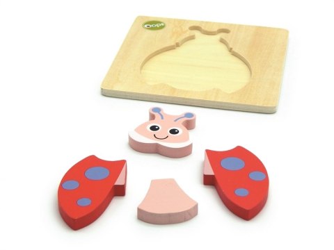 Oops Oops Układanka Puzzle 3D Biedronka 12m+ Oops Oops Układanka Puzzle 3D Biedronka 12m+