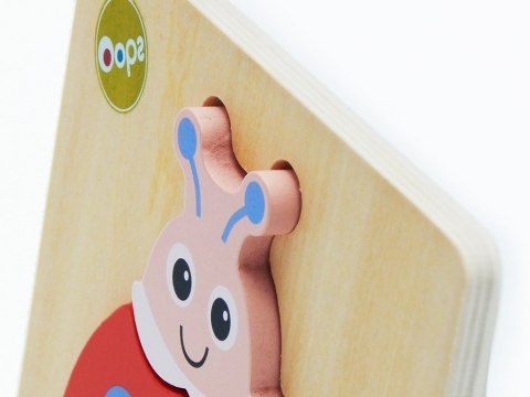 Oops Oops Układanka Puzzle 3D Biedronka 12m+ Oops Oops Układanka Puzzle 3D Biedronka 12m+