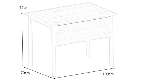 BIURKO NA STELAŻU METALOWYM PROSTOKĄTNE Biurka Silver B100FE GRUSZA POLNA + SZARA PLATYNA ODNOWA MEBLE BIUROWE BIURKO NA STELAŻU METALOWYM PROSTOKĄTNE Biurka Silver B100FE GRUSZA POLNA + SZARA PLATYNA ODNOWA MEBLE BIUROWE