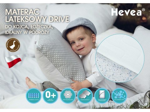 Materac lateksowy Hevea Drive 120x60 (Medica) Materac lateksowy Hevea Drive 120x60 (Medica)