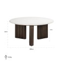 Richmond Interiors RICHMOND stolik kawowy MAYFIELD 90 Richmond Interiors RICHMOND stolik kawowy MAYFIELD 90