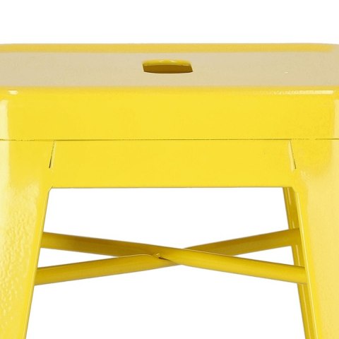 HOKER STOŁEK BAROWY Paris 66 cm D2.DESIGN ŻÓŁTY inspirowany Tolix METALOWY Z PODPÓRKĄ NA NOGI można sztaplować DO KUCHNI BARU HOKER STOŁEK BAROWY Paris 66 cm D2.DESIGN ŻÓŁTY inspirowany Tolix METALOWY Z PODPÓRKĄ NA NOGI można sztaplować DO KUCHNI BARU