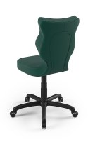 Entelo Krzesło młodzieżowe Petit Czarny Velvet 05 rozmiar 5 Entelo Krzesło młodzieżowe Petit Czarny Velvet 05 rozmiar 5