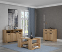 Forte JOADAKIS TBLT7081-D89 Stół rozkładany 120-160x80 cm Dąb Catania Forte JOADAKIS TBLT7081-D89 Stół rozkładany 120-160x80 cm Dąb Catania