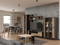 Forte JOAKIMIS TBLT7081-M682 Stół rozkładany, 120-160x80 cm Dąb Mauvella / Czarny Forte JOAKIMIS TBLT7081-M682 Stół rozkładany, 120-160x80 cm Dąb Mauvella / Czarny
