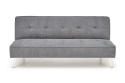 Halmar sofa CARLO rozkładana popiel-tkanina, chrom