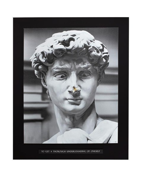 Kare Design KARE obraz STATUE 100x125 cm Kare Design KARE obraz STATUE 100x125 cm