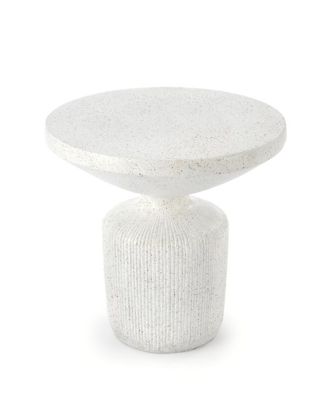 ŁAWA STOLIK GIZA OKRĄGŁA kompozyt - tlenek magnezu, biały HALMAR ŁAWA STOLIK GIZA OKRĄGŁA kompozyt - tlenek magnezu, biały HALMAR
