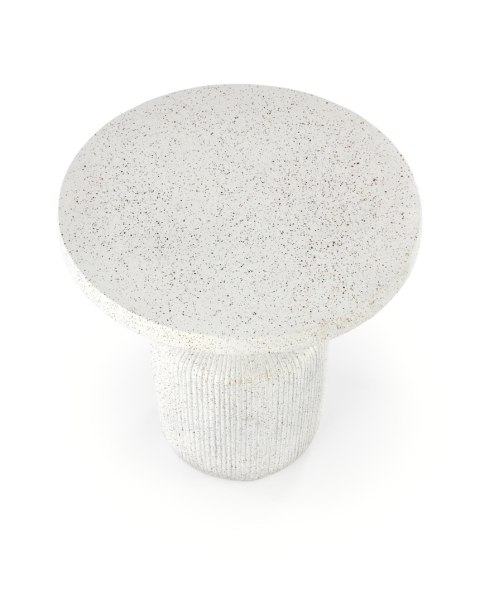 ŁAWA STOLIK GIZA OKRĄGŁA kompozyt - tlenek magnezu, biały HALMAR ŁAWA STOLIK GIZA OKRĄGŁA kompozyt - tlenek magnezu, biały HALMAR