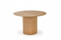 STÓŁ OKRĄGŁY FI 120 LOPEZ dąb naturalny MDF + OKLEINA NATURALNA LITE DREWNO HALMAR DO DOMU I DO LOKALU STÓŁ OKRĄGŁY FI 120 LOPEZ dąb naturalny MDF + OKLEINA NATURALNA LITE DREWNO HALMAR DO DOMU I DO LOKALU