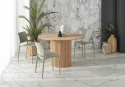 STÓŁ OKRĄGŁY FI 120 LOPEZ dąb naturalny MDF + OKLEINA NATURALNA LITE DREWNO HALMAR DO DOMU I DO LOKALU STÓŁ OKRĄGŁY FI 120 LOPEZ dąb naturalny MDF + OKLEINA NATURALNA LITE DREWNO HALMAR DO DOMU I DO LOKALU