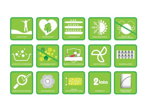 Materac z lateksem Hevea Baby Eco Lateks 120x60 (Medica) Materac z lateksem Hevea Baby Eco Lateks 120x60 (Medica)