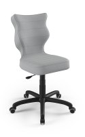 Entelo Krzesło młodzieżowe Petit czarny Velvet 03 rozmiar 6 Entelo Krzesło młodzieżowe Petit czarny Velvet 03 rozmiar 6