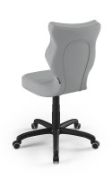 Entelo Krzesło młodzieżowe Petit czarny Velvet 03 rozmiar 6 Entelo Krzesło młodzieżowe Petit czarny Velvet 03 rozmiar 6