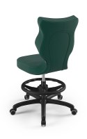 Entelo Krzesło młodzieżowe Petit czarny Velvet 05 rozmiar 5 WK+P Entelo Krzesło młodzieżowe Petit czarny Velvet 05 rozmiar 5 WK+P