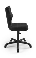 Entelo Krzesło młodzieżowe Petit czarny Velvet 17 rozmiar 6 Entelo Krzesło młodzieżowe Petit czarny Velvet 17 rozmiar 6