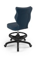 Entelo Krzesło młodzieżowe Petit czarny Velvet 24 rozmiar 5 WK+P Entelo Krzesło młodzieżowe Petit czarny Velvet 24 rozmiar 5 WK+P