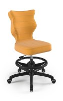 Entelo Krzesło młodzieżowe Petit czarny Velvet 35 rozmiar 6 WK+P Entelo Krzesło młodzieżowe Petit czarny Velvet 35 rozmiar 6 WK+P