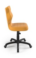 Entelo Krzesło młodzieżowe Petit czarny Velvet 35 rozmiar 6 Entelo Krzesło młodzieżowe Petit czarny Velvet 35 rozmiar 6