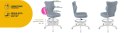 Entelo Krzesło młodzieżowe Petit biały Jasmine 06 rozmiar 6 WK+P
