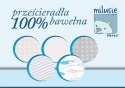 Prześcieradło Hevea Milusie 200x100 (Kropeczki Szare)