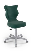 Entelo Krzesło młodzieżowe Petit Szary Velvet 05 rozmiar 5 Entelo Krzesło młodzieżowe Petit Szary Velvet 05 rozmiar 5