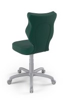 Entelo Krzesło młodzieżowe Petit Szary Velvet 05 rozmiar 5 Entelo Krzesło młodzieżowe Petit Szary Velvet 05 rozmiar 5