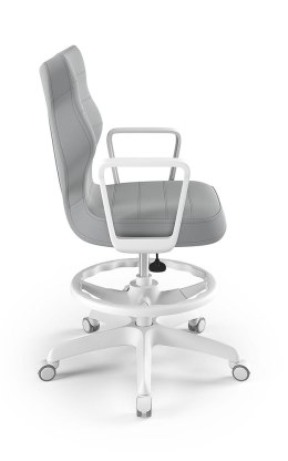 Entelo Krzesło młodzieżowe Norm biały Velvet 03 rozmiar 5 WK+P