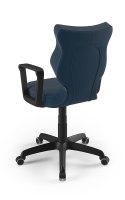 Entelo Krzesło młodzieżowe Norm czarny Velvet 24 rozmiar 5 Entelo Krzesło młodzieżowe Norm czarny Velvet 24 rozmiar 5
