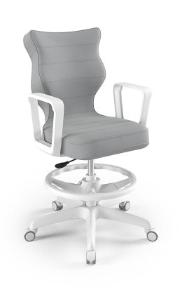 Entelo Krzesło młodzieżowe Norm biały Velvet 03 rozmiar 6 WK+P