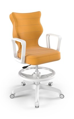 Entelo Krzesło młodzieżowe Norm biały Velvet 35 rozmiar 6 WK+P