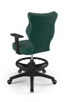Entelo Krzesło młodzieżowe Duo czarny Velvet 05 rozmiar 5 WK+P Entelo Krzesło młodzieżowe Duo czarny Velvet 05 rozmiar 5 WK+P