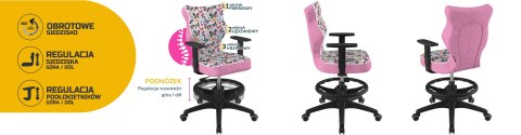 Entelo Krzesło młodzieżowe Duo czarny Storia 31 rozmiar 6 WK+P Entelo Krzesło młodzieżowe Duo czarny Storia 31 rozmiar 6 WK+P