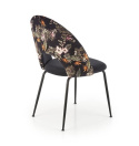 Halmar K505 krzesło wielobarwny, materiał: tkanina - velvet / stal malowana proszkowo Halmar K505 krzesło wielobarwny, materiał: tkanina - velvet / stal malowana proszkowo