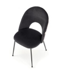 Halmar K505 krzesło wielobarwny, materiał: tkanina - velvet / stal malowana proszkowo Halmar K505 krzesło wielobarwny, materiał: tkanina - velvet / stal malowana proszkowo