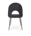 Halmar K505 krzesło wielobarwny, materiał: tkanina - velvet / stal malowana proszkowo Halmar K505 krzesło wielobarwny, materiał: tkanina - velvet / stal malowana proszkowo