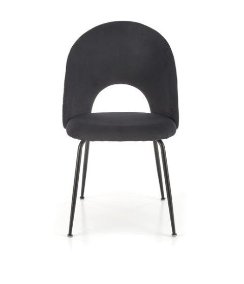 Halmar K505 krzesło wielobarwny, materiał: tkanina - velvet / stal malowana proszkowo Halmar K505 krzesło wielobarwny, materiał: tkanina - velvet / stal malowana proszkowo