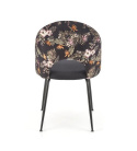 Halmar K505 krzesło wielobarwny, materiał: tkanina - velvet / stal malowana proszkowo Halmar K505 krzesło wielobarwny, materiał: tkanina - velvet / stal malowana proszkowo