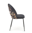Halmar K505 krzesło wielobarwny, materiał: tkanina - velvet / stal malowana proszkowo Halmar K505 krzesło wielobarwny, materiał: tkanina - velvet / stal malowana proszkowo