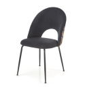 Halmar K505 krzesło wielobarwny, materiał: tkanina - velvet / stal malowana proszkowo Halmar K505 krzesło wielobarwny, materiał: tkanina - velvet / stal malowana proszkowo